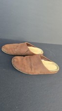 Universal Thread Mules Slipon Shoes Womens Size 8 Brown Faux Suede Comfort