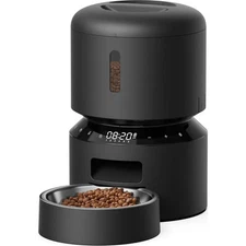 Pet Automatic Feeder, Remote Cat Monitoring, Timed and Quantified Feeding Bowl
