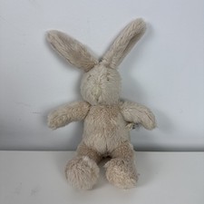 Moulin Roty Bunny Rabbit Baby Comforter Cuddly Soft Toy Soother Beige bunny
