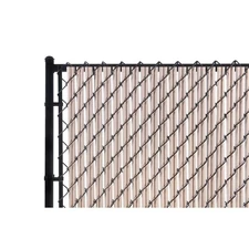 M-D 6 Ft. Privacy Fence Slat Beige 82-Piece with Dual-Point Locking System
