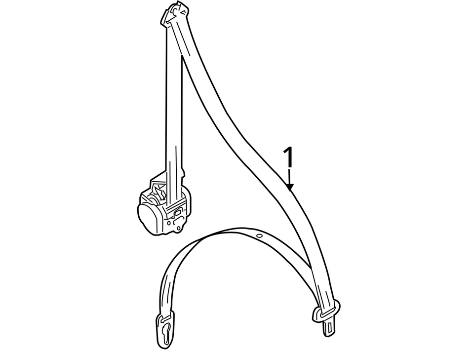 Seat Belt Front Driver Retractor Beige Fits 07-15 AUDI Q7 814113 Foto 3 de 4