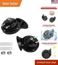 Durable 12V Waterproof Train Horn with 130dB Sound - Universal Fit by Blau Grun