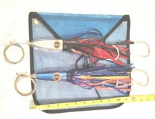 Ron Schatman Wahoo High Speed Trolling Lures Rigged With Double Hookset & Bag