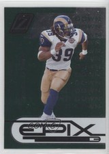 2005 Donruss Zenith Epix 2nd Down Emerald 8/100 Steven Jackson #E-15 u6m
