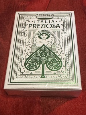 TWI Italia Preziosa Playing Cards EE Patreon 2025 Q3-Giovanni Meroni Autographed