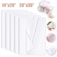White Tissue Paper 14" x 20" 20" x 30" Packing Wrapping Cushioning Void Fill