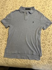 Polo Ralph Lauren Short Sleeve Light Blue Polo Shirt Men s Size M T13