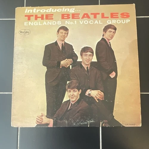 The Beatles Introducing... The Beatles LP Vinyl Vee-Jay 33RPM 12" LP 1062