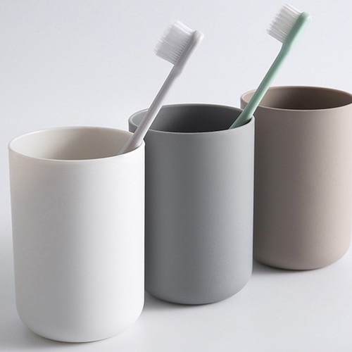 4 PEZZI Tazza Spazzolino da Denti Amanti del Viaggio Tazze e Portaoggetti Bagno Gargarismi - Foto 6 di 11