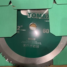 Tomax 12-Inch 60 Tooth Tcg Aluminum And Non-ferrous Metal Saw Blade With 1-...