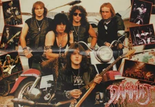 2010s DAMAJ Double-Sided Poster 23.25" x 16.5" (59 x 42cm) Heavy Metal Hard Rock