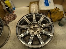 Wheel 18x7-12 Aluminum 9 Spoke Chrome Clad Fits 07-10 300 811196