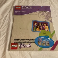 Lego Friends 2 pocket school folder MZB