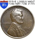 1919-S Lincoln Wheat Cent Penny 1c - FINE/VERY FINE (F/VF)