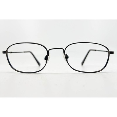 Marchon Flexon 522 Eyeglasses Aged Brown Metal Oval Glasses 51-19-140
