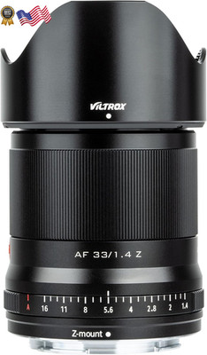 VILTROX AF 33mm f/1.4 F1.4 Z Lens for Nikon Z Mount, APS-C Z Mount Lens for N