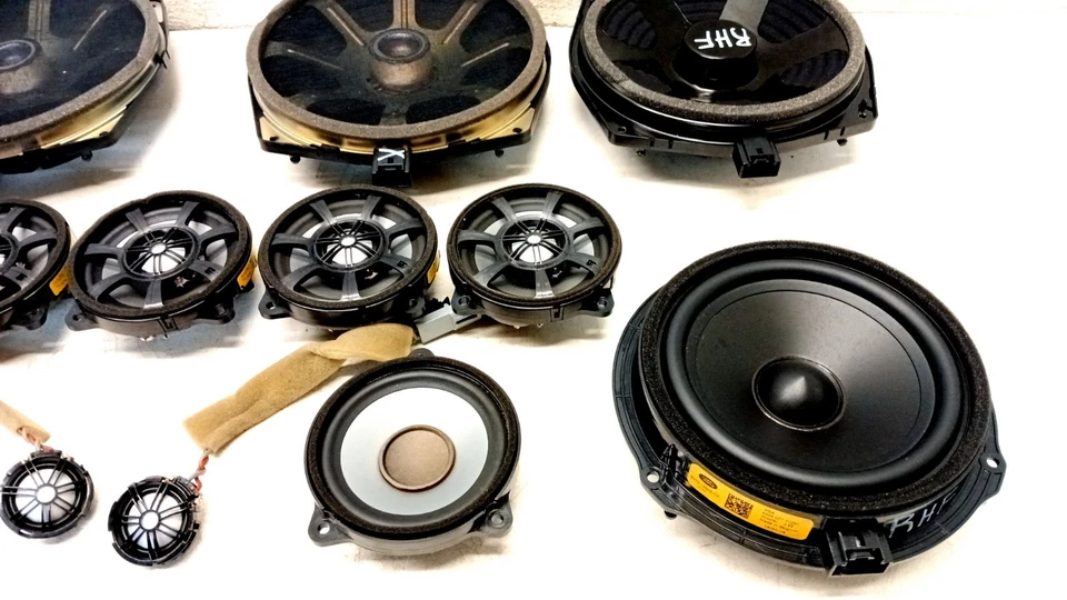 10-19 JAGUAR X351 XJ XJL XJR XJR575 SPEAKER SET LEFT RIGHT FRONT REAR OEM 031225 - Image 2 of 4