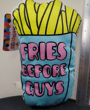 FRIES BEFORE GUYS Pink Blue Mini Stuffed Plush