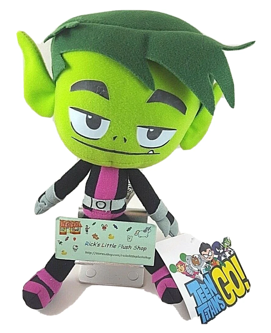 Teen Titans Go Plush Toy Factory Beast Boy Stuffed Soft Doll 10
