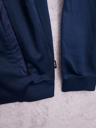 Nike FC Track Jacket Mens 2XL XXL Blue Full Zip Football Club Performance Soccer - Picture 4 of 13