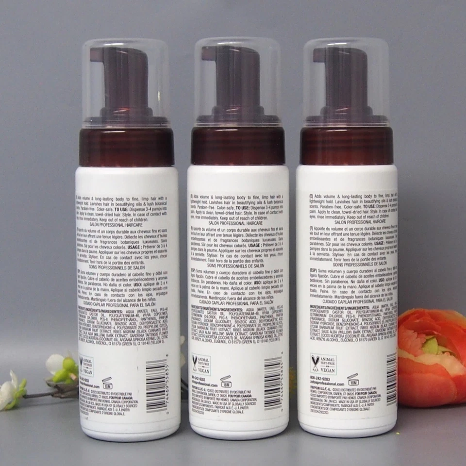 3 件装 - Bain De Terre Rise N 闪耀丰盈泡沫 6.7 盎司 / 200 毫升 - MOUSSE — 第 2/2 张图片