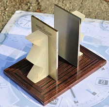 Beautiful Magazine Holder Catalogs Bookends Original Jaeger LeCoultre