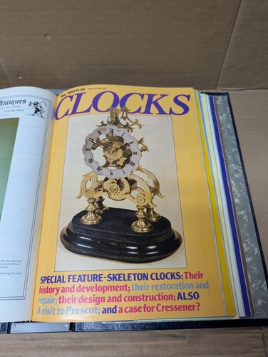 Clocks Magazine / Horological Journal Full Year Runs 1979 - 2004 CHOOSE A YEAR - Picture 77 of 467