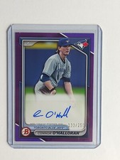 2024 Bowman - Paper Prospect Auto Purple Border #PPRA-CO Connor O'Halloran /250