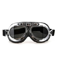 CRG Vintage Bike Aviator Pilot Motorcycle Cruiser Scooter Goggles