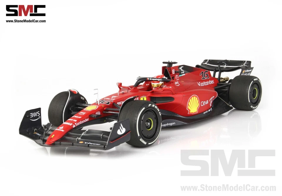 BBR 1:18 Scuderia Ferrari F1 F1-75 #16 Charles Leclerc победитель Гран-при Австралии 2022 - Изображение 2 из 4