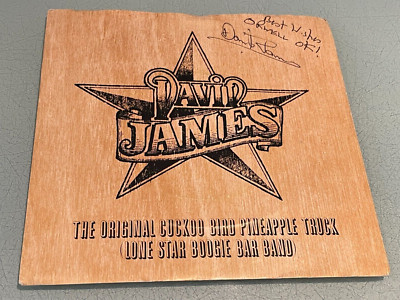 David James - The Original Cuckoo Bird Pineapple Truck - Vinyl 7'' Single  SIGNED