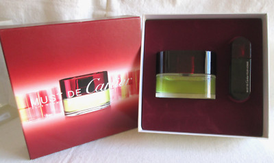 Must de Cartier Pour Homme Vintage Set Eau de Toilette 3.3 oz