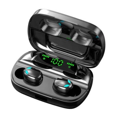 TWS Bluetooth 5.0 Kopfhörer Touch Control Wireless Headset Lärmminderung In-Ear
