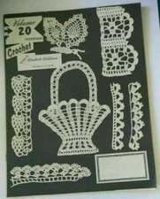 VOLUME 20 POSTPAID CROCHET DESIGNS BY ELIZABETH HIDDLESON. (1979)
