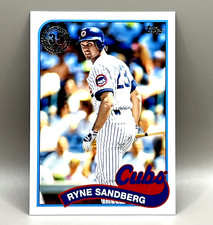 2024 Topps #89B-49 Ryne Sandberg 1989 Design Chicago Cubs