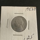 US 1953 D Jefferson Nickel Monticello 5 Cents Coin 1953 D — photo 2