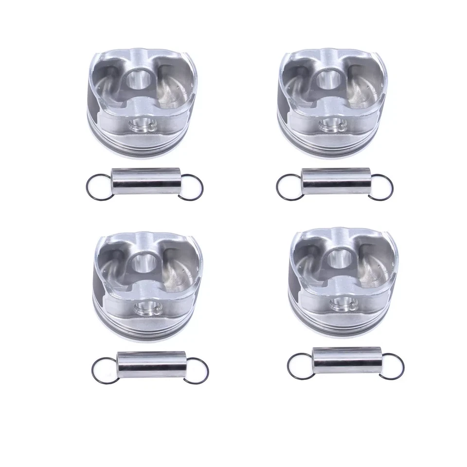 STD Pistons Set 81mm Fit For 1.8L Turbo VW Golf Jetta Passat B5 Audi A4 Quattro - Image 2 of 4