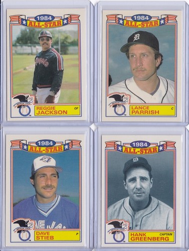 1985 Topps Baseball 1984 Glossy All-Stars Set of 22 Cards - Picture 8 of 9