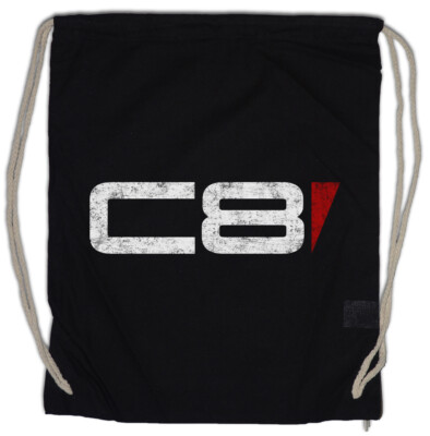 C8 LOGO Turnbeutel Jack Mass Normandy Sign Sheppard Effect