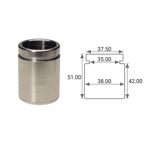 FRONT BRAKE CALIPER 38mm FIT HONDA ACCORD CH1 2.2 TYPE R 2.0 3.0 CG