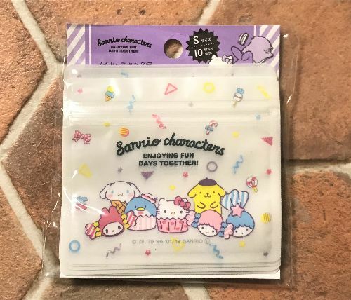 Sanrio Hello Kitty Reißverschlusstasche Reißverschluss Dichtung Kunststoff Aufbewahrung vertikal rechteckig - Bild 5 von 25
