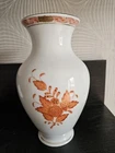 RRR RARE Vintage Herend Chinese Bouquet Vase Hand Painted Porcelain