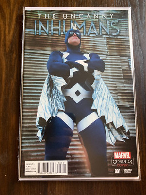 UNCANNY INHUMANS #1 NM 1:15 COSPLAY RETAILER INCENTIVE VARIANT - MARVEL 2015