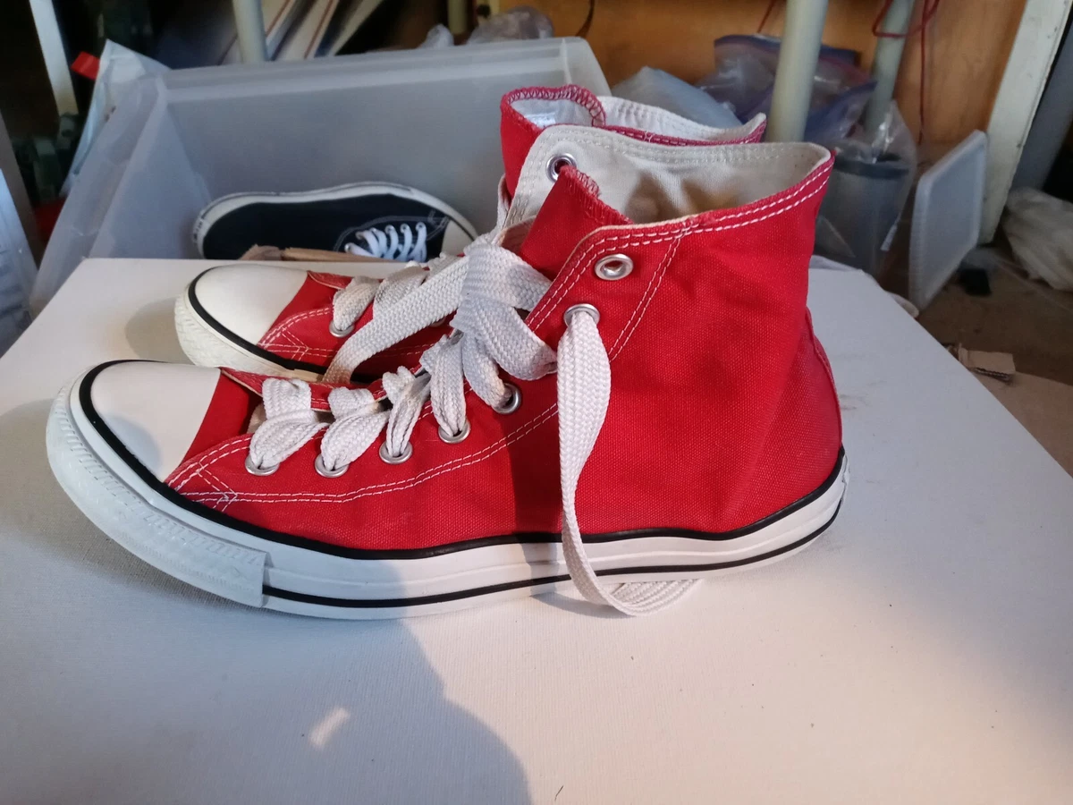 Ebay red converse sale