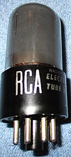1 RCA 6SN7GT Vacuum Tube - 1947 Vintage Audio Twin Triode