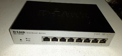 D-Link DGS-1100-08P EasySmart 8-Port Gigabit PoE Switch