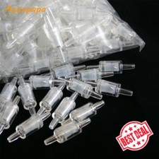Aquarium Check Valves One Way Non Return for Air Pump and CO2 Diffuser 100 pcs