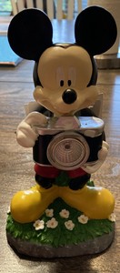 Disney Mickey Mouse Garden Lawn Solar statue 430001232597 | eBay