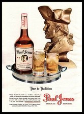 1947 Paul Jones 86 Proof Fine Blended Whiskey "True To Tradition" Print Ad