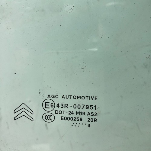 CITROEN C3 MK2 A51 1.4 HDI DIÉSEL DV4C CRISTAL VENTANA DELANTERO DERECHO OSF 2013 - 2016 - Imagen 3 de 3